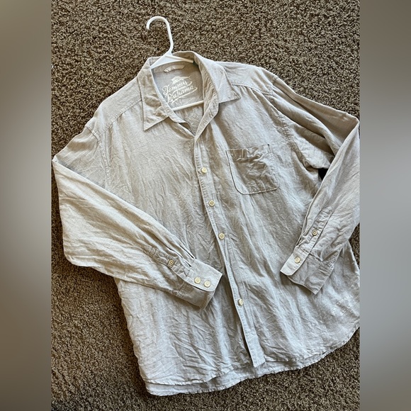 Tommy Bahama Linen L/S shirt sz. XL - Picture 1 of 4